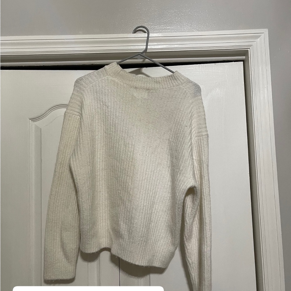 Women's White Sweater